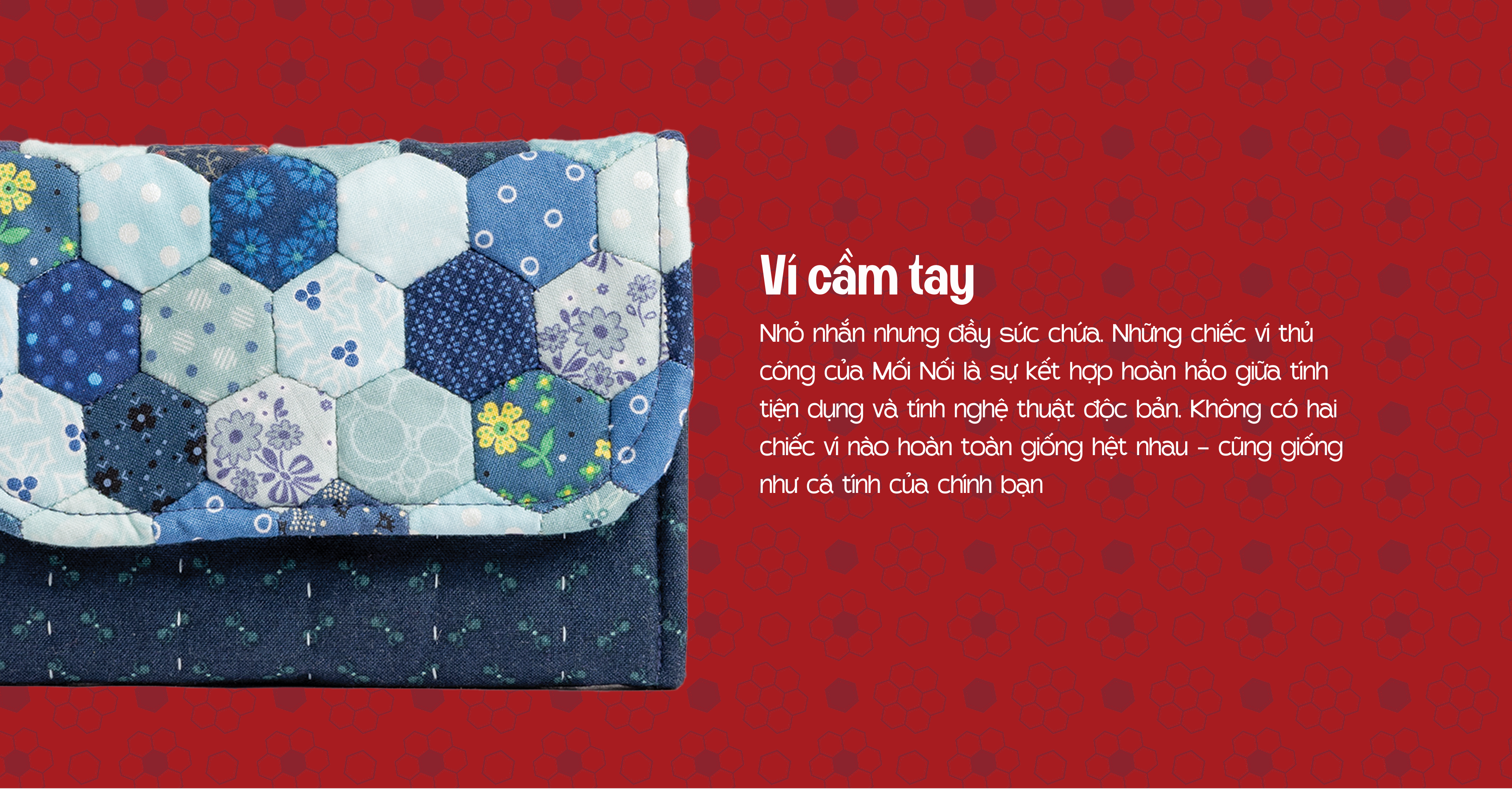 Ví cầm tay Mối Nối